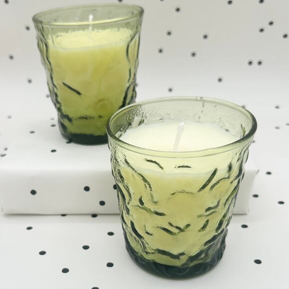 Vintage Candles - Spa Vibes - Eucalyptus Mint Scent - Picture 4 of 5